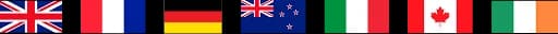 Study abroad destinations flags representing multiple countries supported by EduOptions Abroad