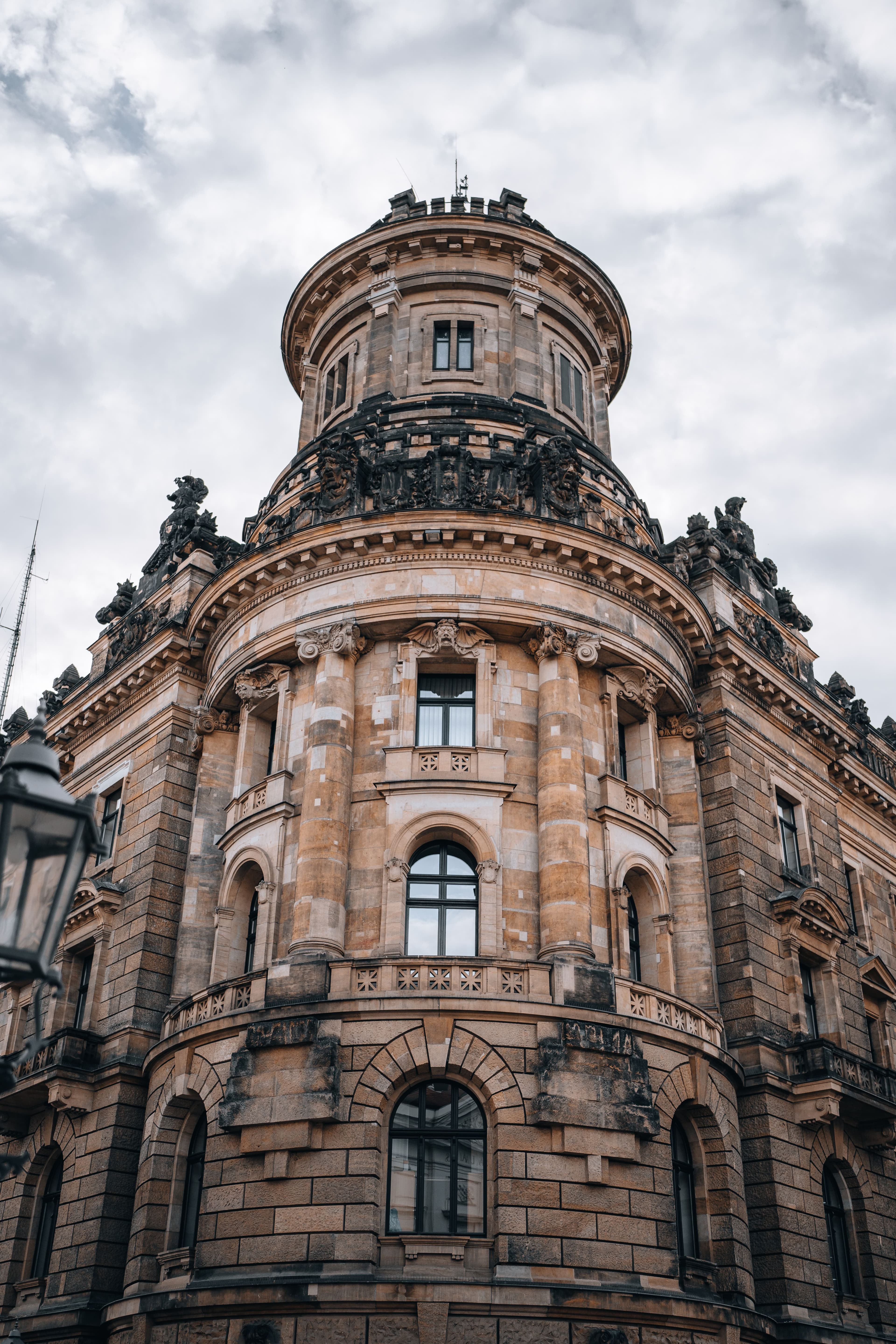 Ornate historic German university and civic architecture