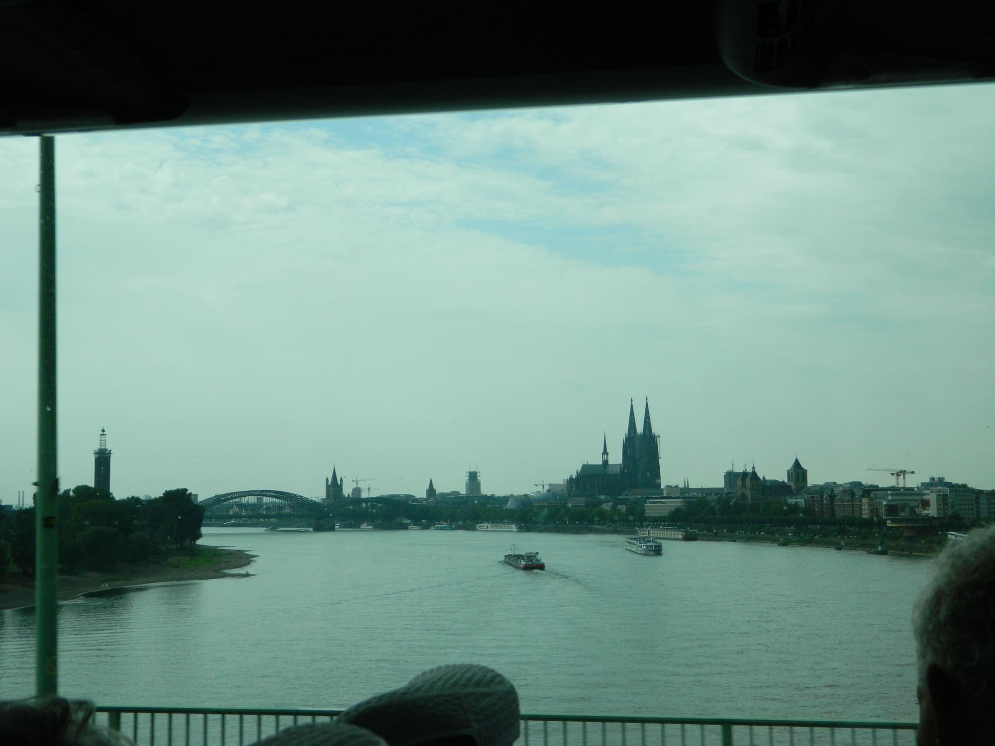View of the Rhine and Cologne Cathedral