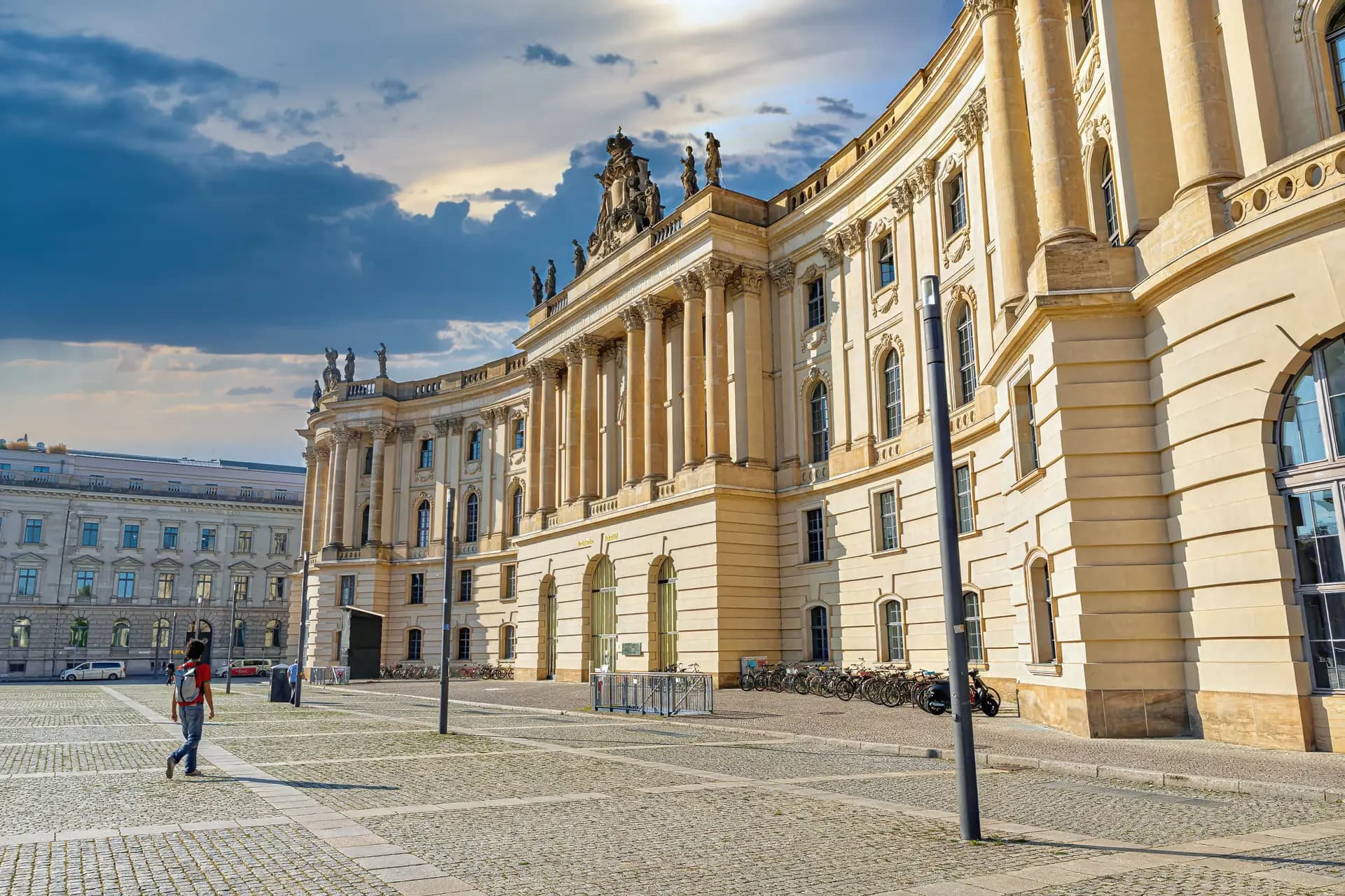 Historic university building on Bebelplatz, Berlin