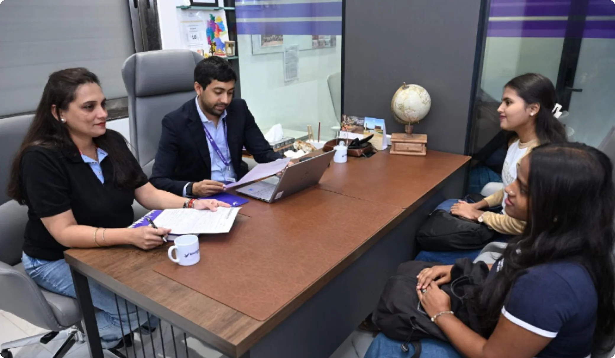 The Print article highlighting EduOptions Germany and study abroad trends for Indian students