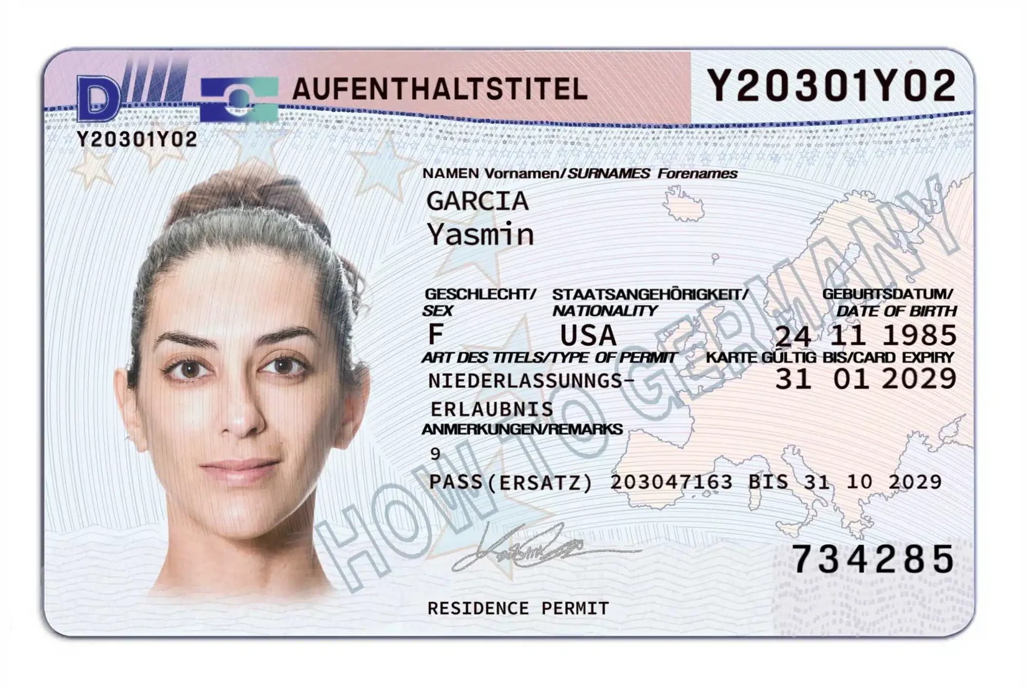 Germany permanent residence via EU Blue Card route