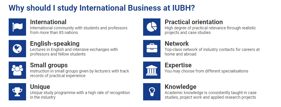 IUBH,business in Germany,MBA in Germany,masters in Germany